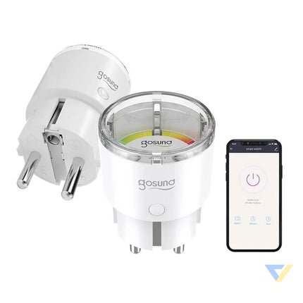 Smart plug WiFi Gosund EP2 10A Tuya Power plugs