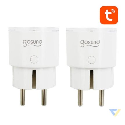 Smart plug WiFi Gosund SP111 3680W 16A Tuya 2 pack Power plugs
