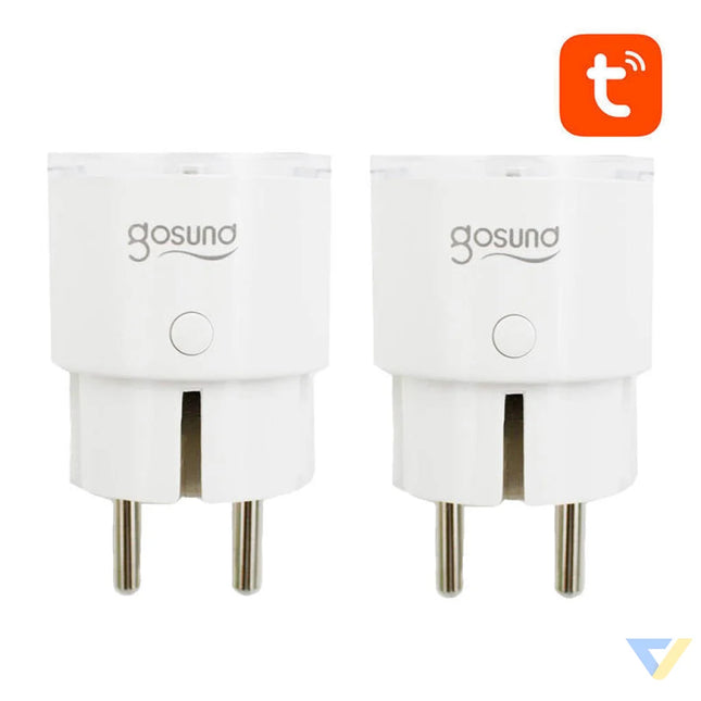 Smart plug WiFi Gosund SP111 3680W 16A Tuya 2 pack Power plugs