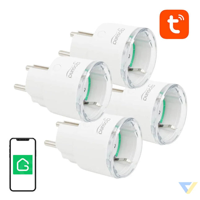 Smart plug WiFi Gosund SP111 3680W 16A Tuya 4 pack Power plugs