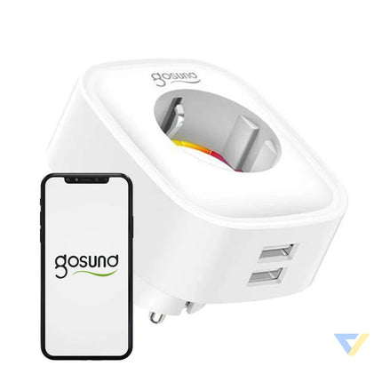 Smart plug WiFi Gosund SP112 2xUSB 16A Tuya Power plugs