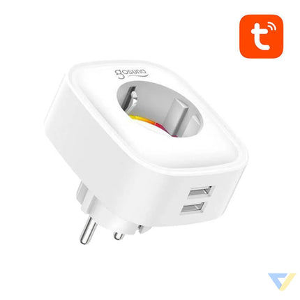 Smart plug WiFi Gosund SP112 2xUSB 16A Tuya Power plugs