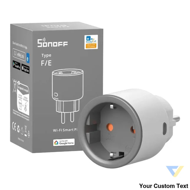 Smart plug WiFi Sonoff S60TPF Power plugs