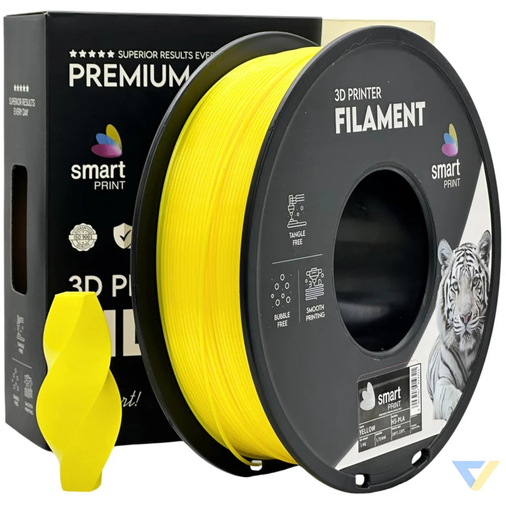 Smart Print HS-PLA is tuned for high-speed printing without sacrificing quality. Special inhibitors boost strength and color. Perfect for fast prototyping and cutting print times.