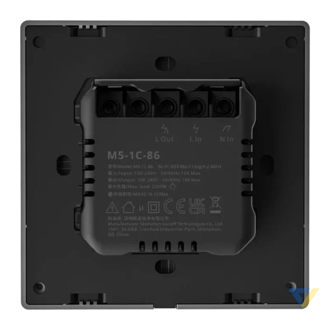 Smart Scene Wall Switch WiFi Sonoff M5 1C (1 channel) Switches