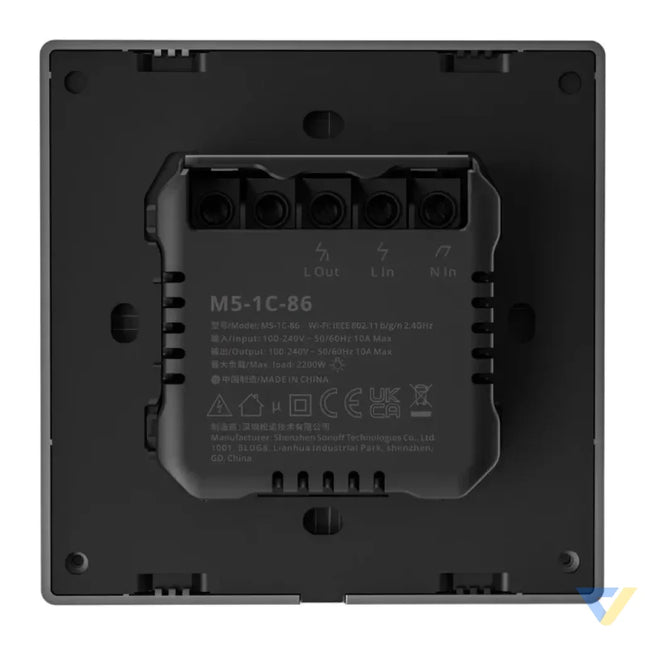 Smart Scene Wall Switch WiFi Sonoff M5 1C (1 channel) Switches