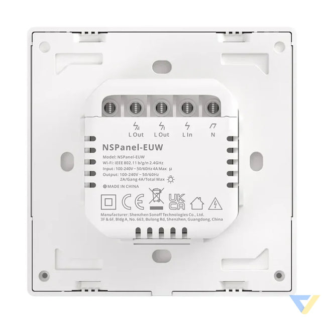 Smart Scene Wall Switch WiFi Sonoff NSPanel (white) Control panels