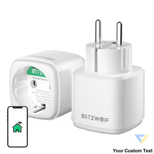 Smart socket Blitzwolf BW SHP15 ZigBee 3680W Power plugs
