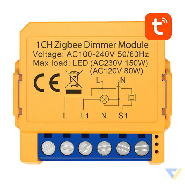 Smart socket switch ZigBee Avatto ZDMS16 2 TUYA Smart controllers