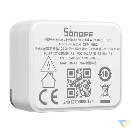 Smart switch mini ZigBee SONOFF ZBMINIR2 Smart controllers