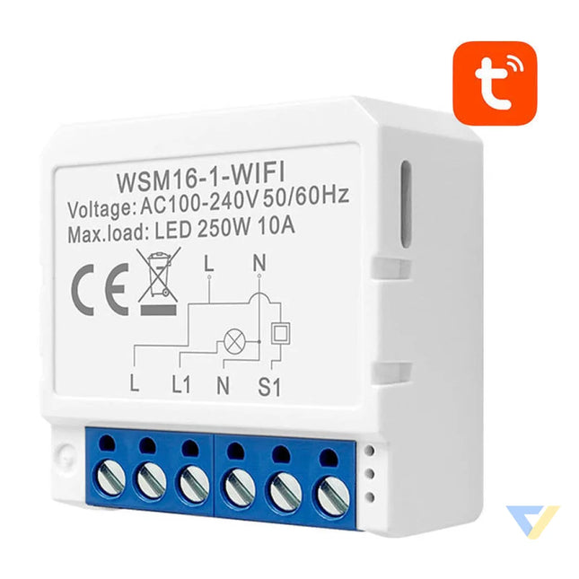 Smart Switch Module WiFi Avatto WSM16 W1 TUYA Smart controllers