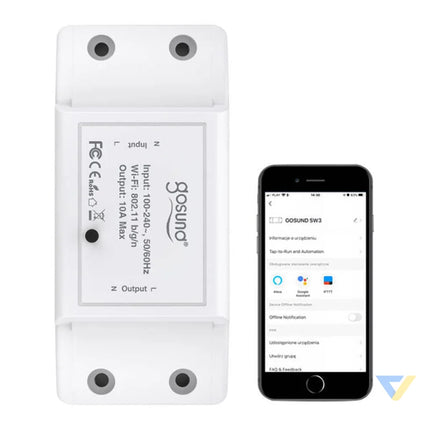 Smart Switch WiFi Gosund SW3 Tuya Smart controllers