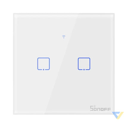 Smart Switch WiFi + RF 433 Sonoff T1 EU TX (2 channel) Switches
