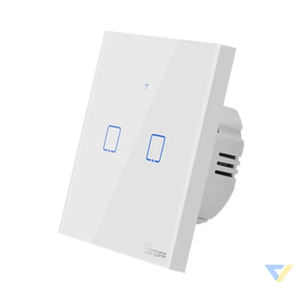 Smart Switch WiFi + RF 433 Sonoff T1 EU TX (2 channel) Switches