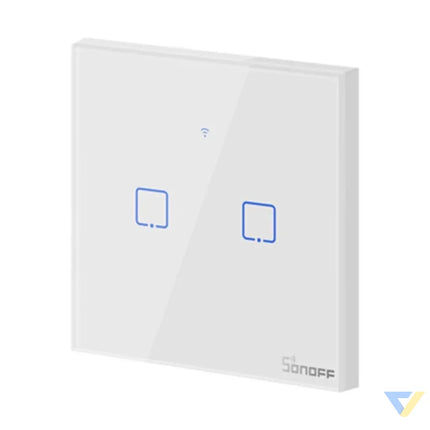 Smart Switch WiFi + RF 433 Sonoff T1 EU TX (2 channel) Switches