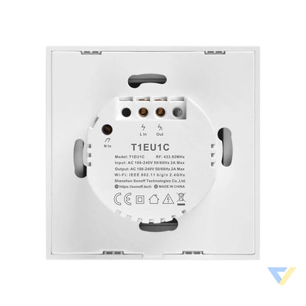 Smart Switch WiFi + RF 433 Sonoff T1 EU TX (3 channel) Switches
