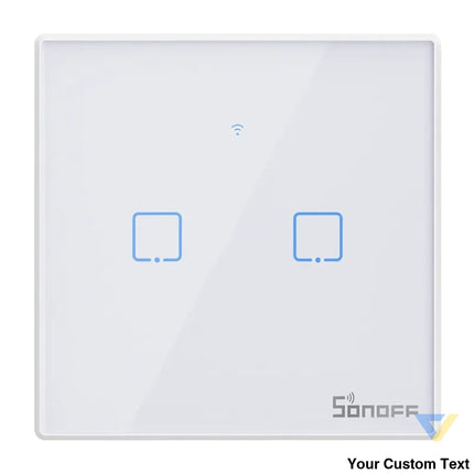 Smart Switch WiFi + RF 433 Sonoff T2 EU TX (2 channel) updated Switches
