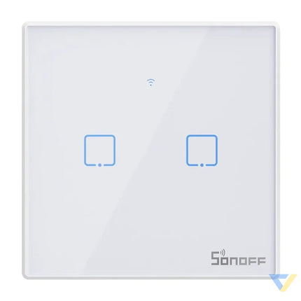 Smart Switch WiFi + RF 433 Sonoff T2 EU TX (2 channel) updated Switches
