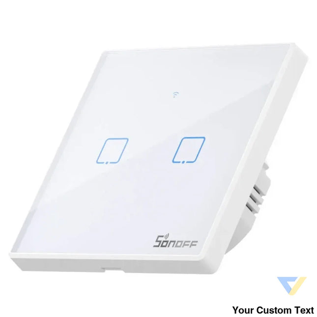 Smart Switch WiFi + RF 433 Sonoff T2 EU TX (2 channel) updated Switches