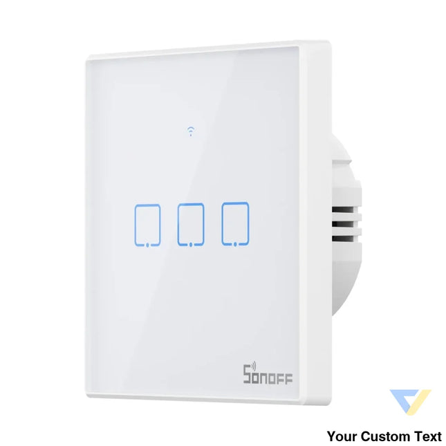 Smart Switch WiFi + RF 433 Sonoff T2 EU TX (2 channel) updated Switches