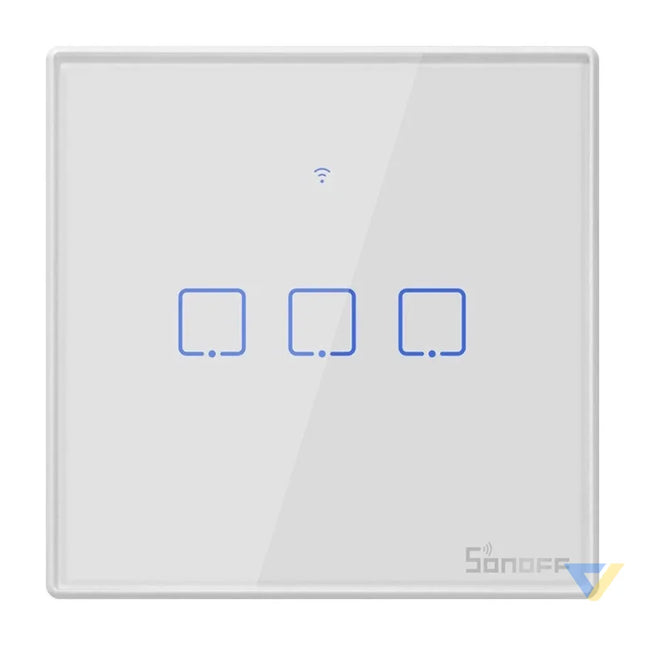 Smart Switch WiFi + RF 433 Sonoff T2 EU TX (3 channel) Switches