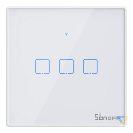 Smart Switch WiFi + RF 433 Sonoff T2 EU TX (3 channel) updated Switches