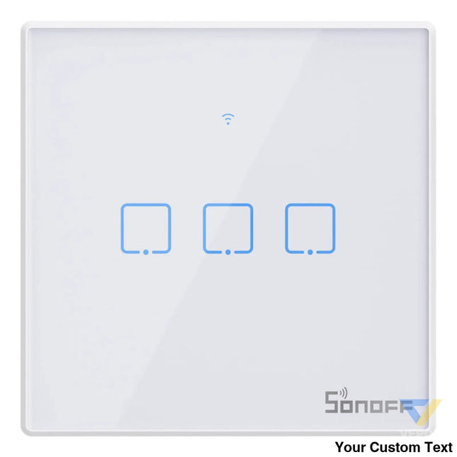 Smart Switch WiFi + RF 433 Sonoff T2 EU TX (3 channel) updated Switches