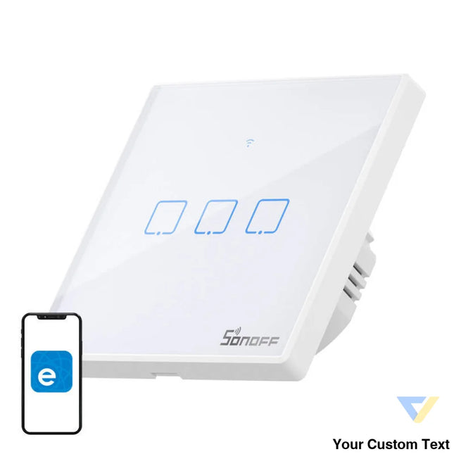 Smart Switch WiFi + RF 433 Sonoff T2 EU TX (3 channel) updated Switches
