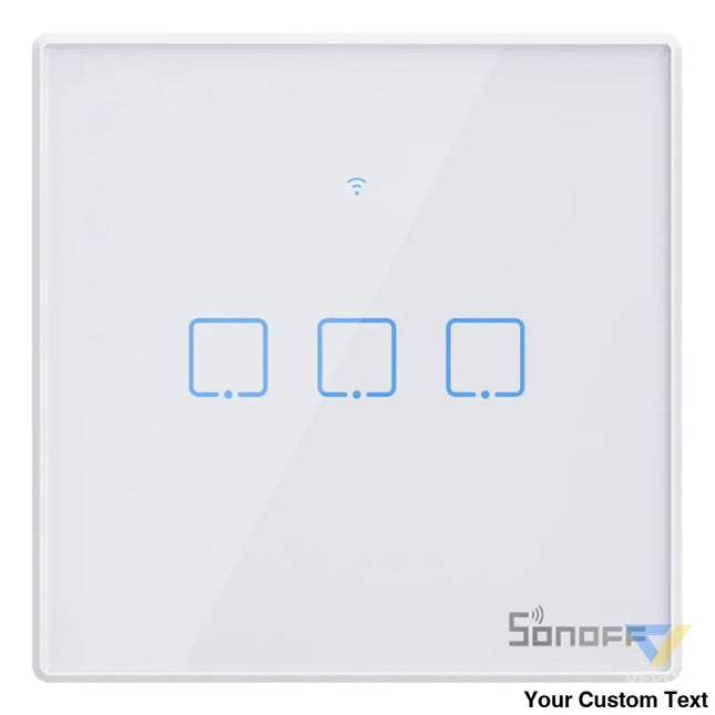 Smart Switch WiFi + RF 433 Sonoff T2 EU TX (3 channel) updated Switches