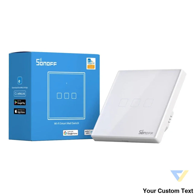 Smart Switch WiFi + RF 433 Sonoff T2 EU TX (3 channel) updated Switches