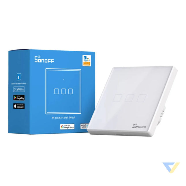 Smart Switch WiFi + RF 433 Sonoff T2 EU TX (3 channel) updated Switches