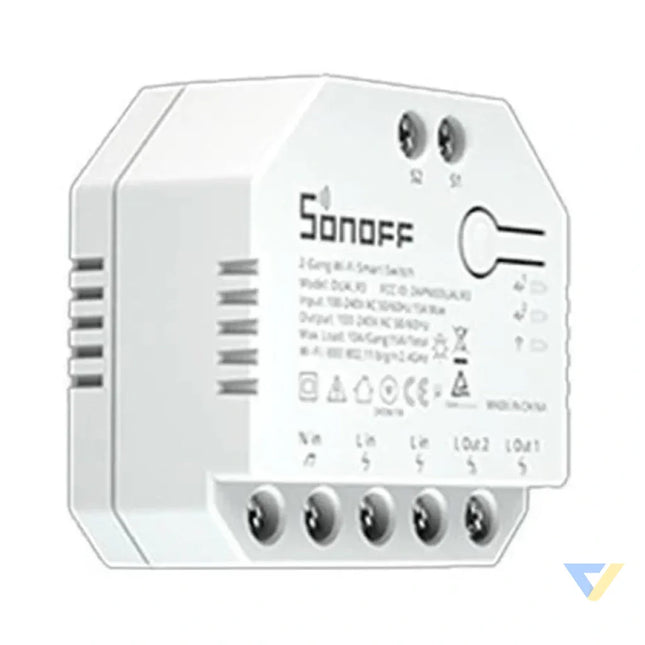 Smart switch WiFi Sonoff Dual R3 Smart controllers