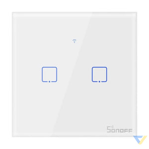 Smart Switch WiFi Sonoff T0 EU TX (2 channel) Switches