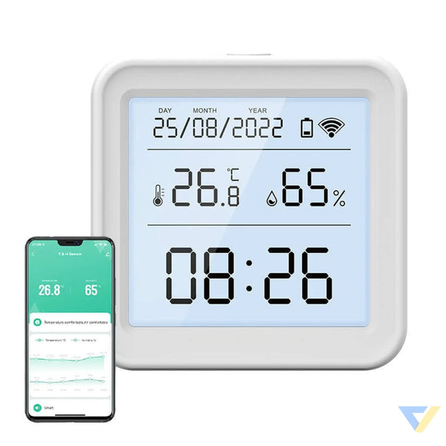 Smart temperature and humidity sensor WiFi Gosund S6 LCD Tuya Sensors