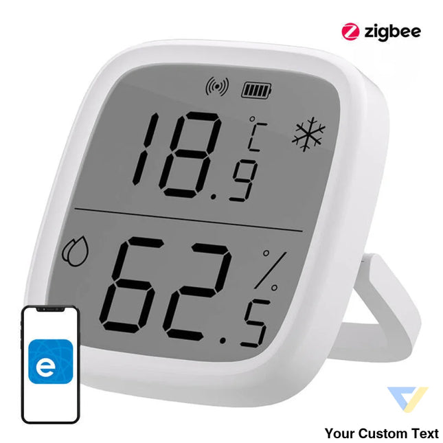 Smart Temperature and Humidity Sensor ZigBee LCD Sonoff SNZB 02D Sensors