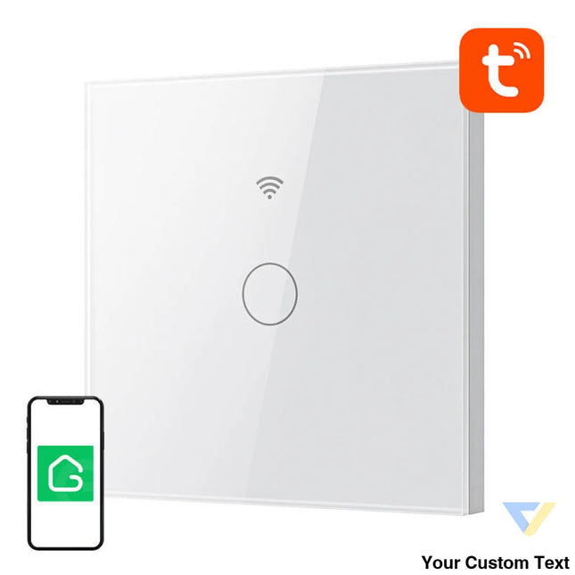 Smart Touch WiFi Light Switch Gosund SLS1 Single (optional N) Tuya Switches