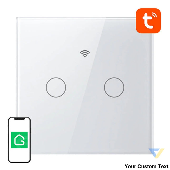 Smart Touch WiFi Light Switch Gosund SLS2 (Optional N Dual) Tuya Switches