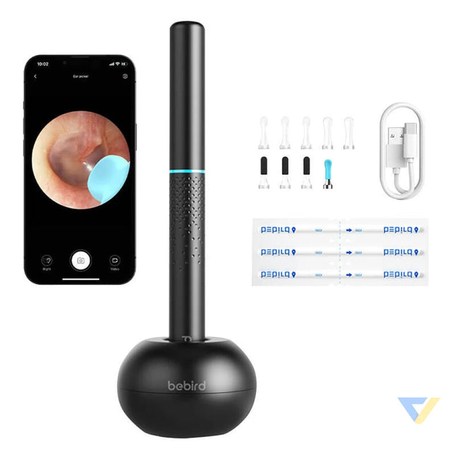 Smart Visual Ear Clean Rod Bebird M9 S (black) Otoscopes