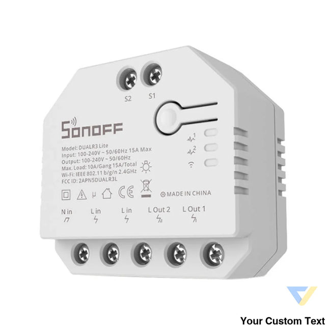 Smart Wi Fi switch WiFi Sonoff Dual R3 Lite Smart controllers