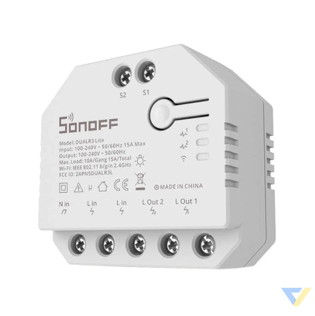 Smart Wi Fi switch WiFi Sonoff Dual R3 Lite Smart controllers