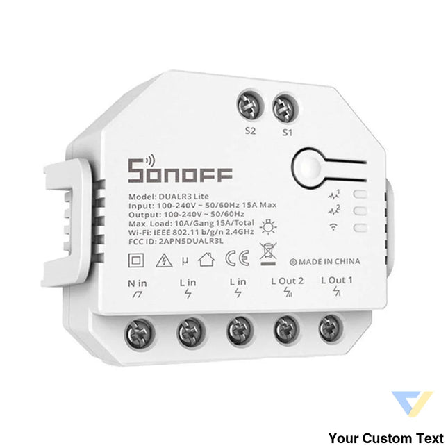 Smart Wi Fi switch WiFi Sonoff Dual R3 Lite Smart controllers