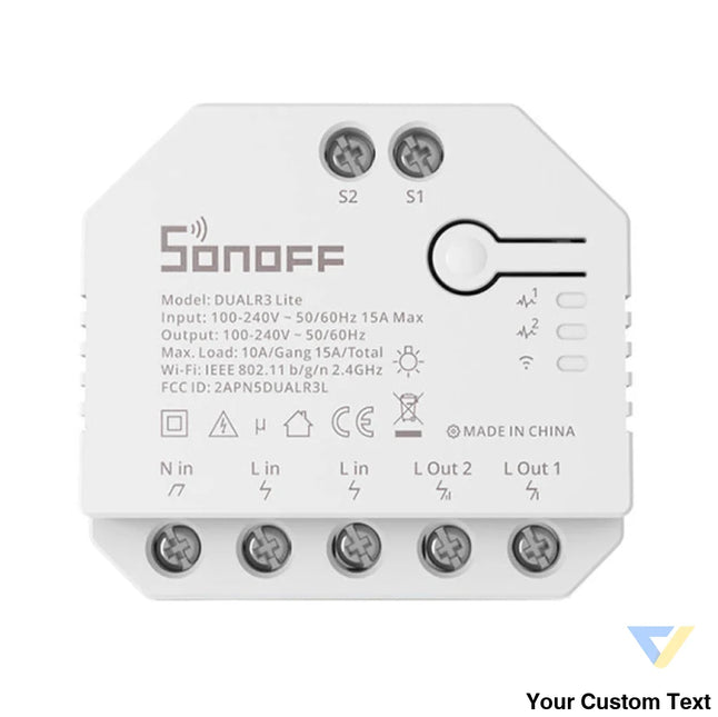 Smart Wi Fi switch WiFi Sonoff Dual R3 Lite Smart controllers