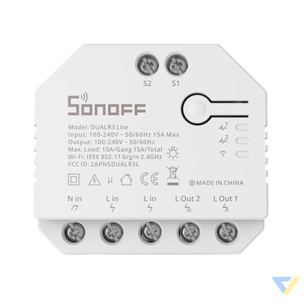 Smart Wi Fi switch WiFi Sonoff Dual R3 Lite Smart controllers