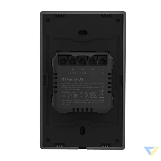 Smart WiFi control panel SONOFF NSPanel (black 120mm) Control panels
