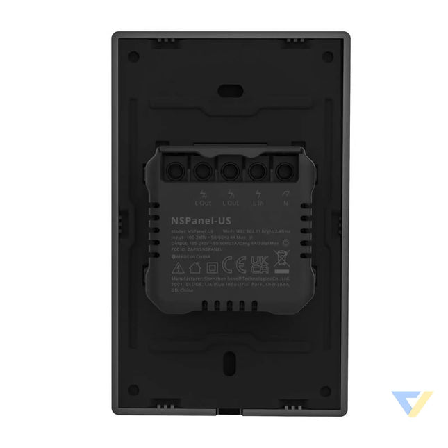 Smart WiFi control panel SONOFF NSPanel (black 120mm) Control panels