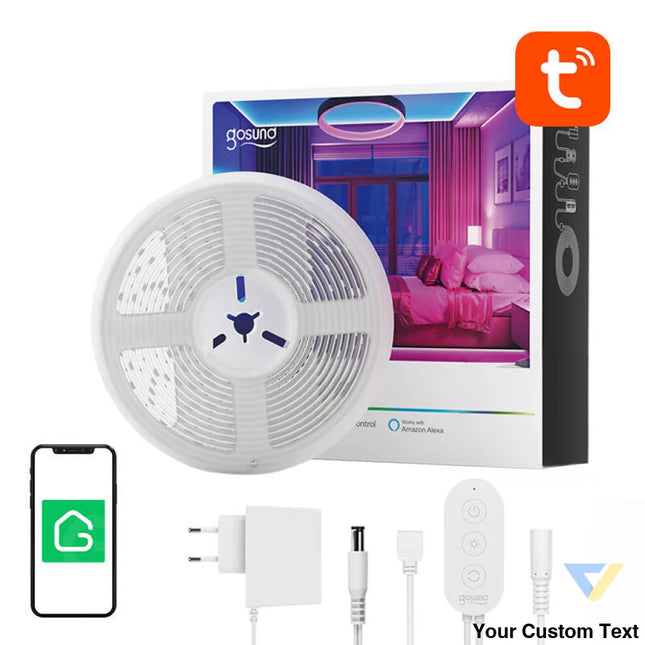 Smart WiFi RGB LED light strip Gosund SL2 (5m) Tuya LED strips