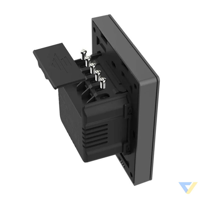 Smart WiFi wall switch SONOFF M5 2C 80 (2 channel for frame graphite) Switches