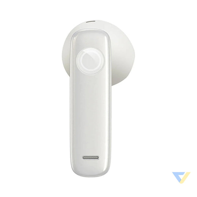 Smart wireless earpiece for car Baseus CM10 (white) Bluetooth headsets