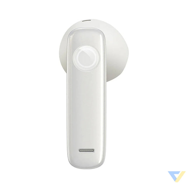 Smart wireless earpiece for car Baseus CM10 (white) Bluetooth headsets