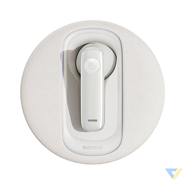 Smart wireless earpiece for car Baseus CM10 (white) Bluetooth headsets